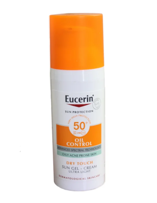 Eucerin Oil Control Protector Solar. Perfecto para piel grasa. 8 horas sin brillo.