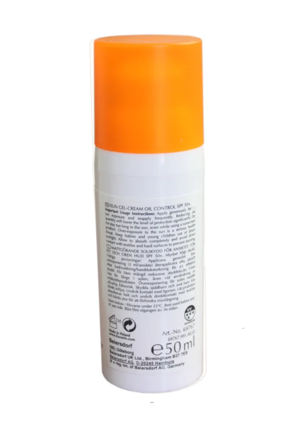 Eucerin Oil Control Protector Solar. Perfecto para piel grasa. 8 horas sin brillo.