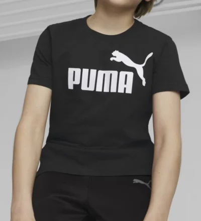 Essentials PUMA Logo Boys' Tee