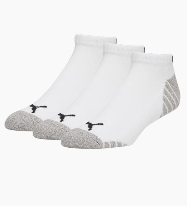 Medias tobilleras para hombre Puma Half-Terry. Paquete de 3 pares