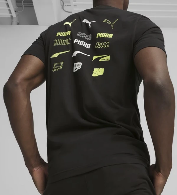 Camiseta para hombre Puma BRAND LOVE. Sé valiente