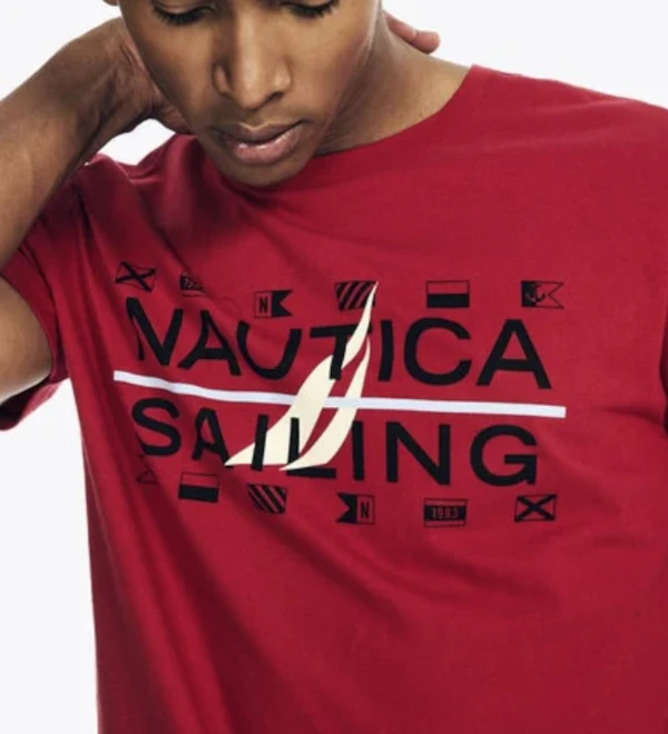 Camiseta Náutica Estampada Sailing Graphic