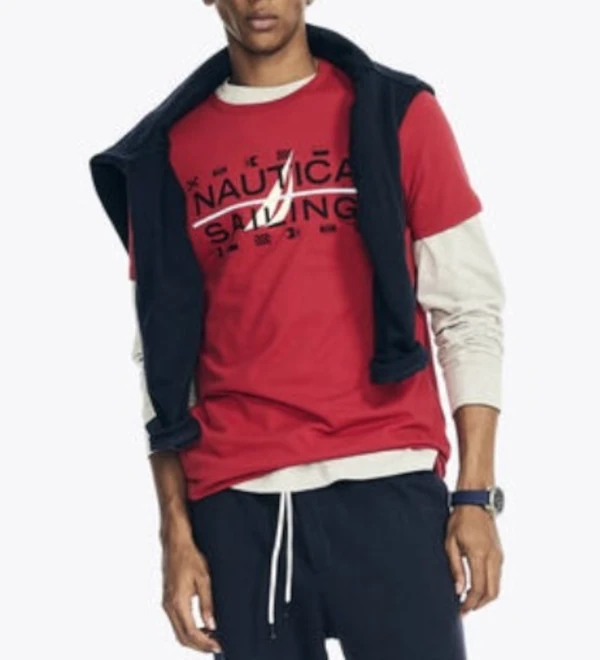 Camiseta Náutica Estampada Sailing Graphic