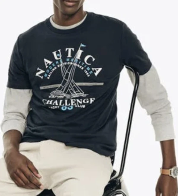 Camiseta estampada Náutica Challenge Graphic
