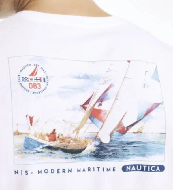 Buzo estampado manga larga Náutica
