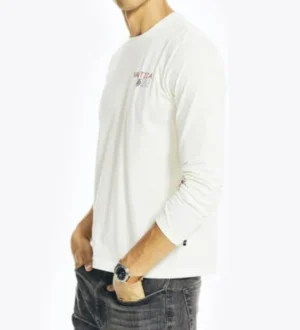 buzo estampado nautica para hombre