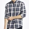 camisa a cuadros nautica