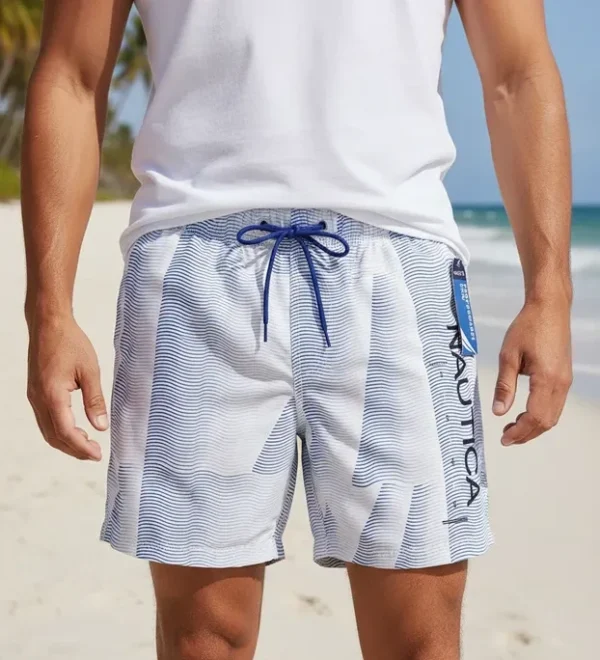 Pantalonetas de baño hombre Náutica "ombre wave swim"