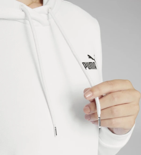 Buzo para mujer Essentials con Logo Pequeño y Capucha. Impecable y Elegante al 100%.