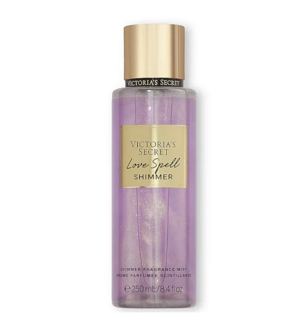 mist corporal con brillo love spell