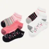 Medias Náutica de corte bajo para Mujer. Paquete de 6 pares.
