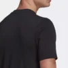 Camiseta deportiva Negra Adidas