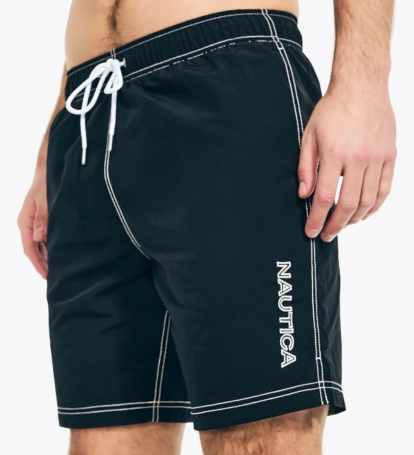 Pantalonetas de hombre Náutica Deck Trunk 8" - Negras