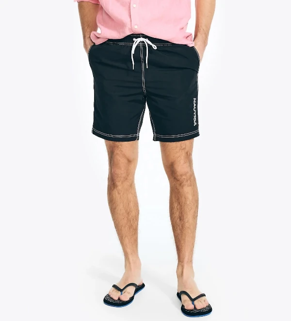 Pantalonetas de hombre Náutica Deck Trunk 8" - Negras