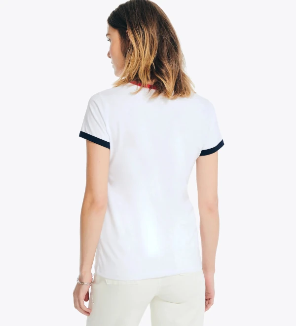 Camiseta para mujer Heritage Foil Logo Nautica