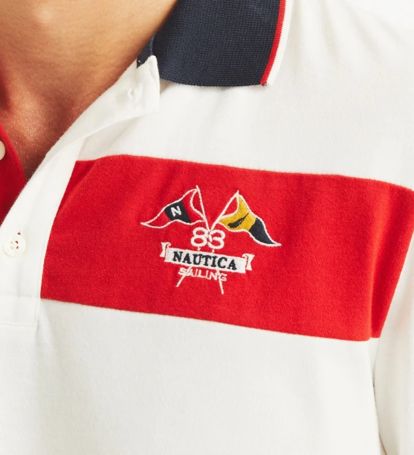 Polo para hombre Náutica con corte clásico