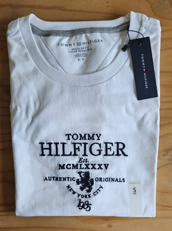 Camiseta Tommy Heritage Logo Hombre