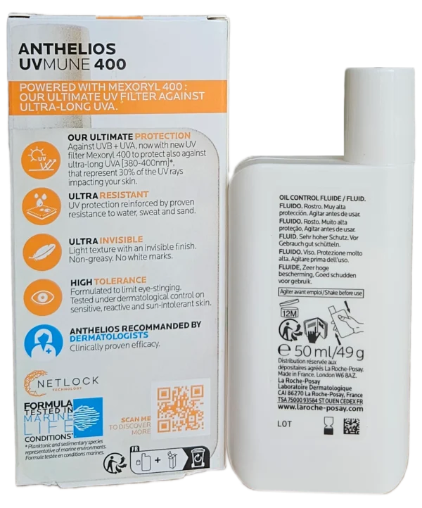 Protector Solar ANTHELIOS UVMUNE 400 (Fluid)