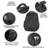 KROSER Mochila Laptop 17,3" XL