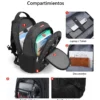 CROSSGEAR Mochila Viaje para Laptop 15,6" Backpack