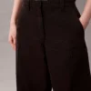 Pantalón Calvin Klein Canvas Tiro Alto para Mujer