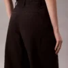 Pantalón Calvin Klein Canvas Tiro Alto para Mujer