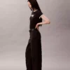 Pantalón Calvin Klein Canvas Tiro Alto para Mujer