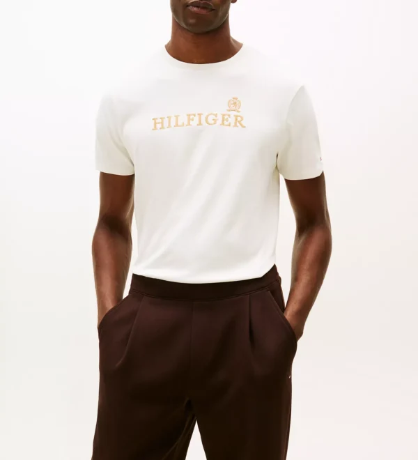 camiseta tommy hilfiger interlock hombre