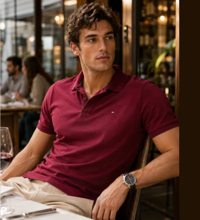 polo tommy hilfiger hombre
