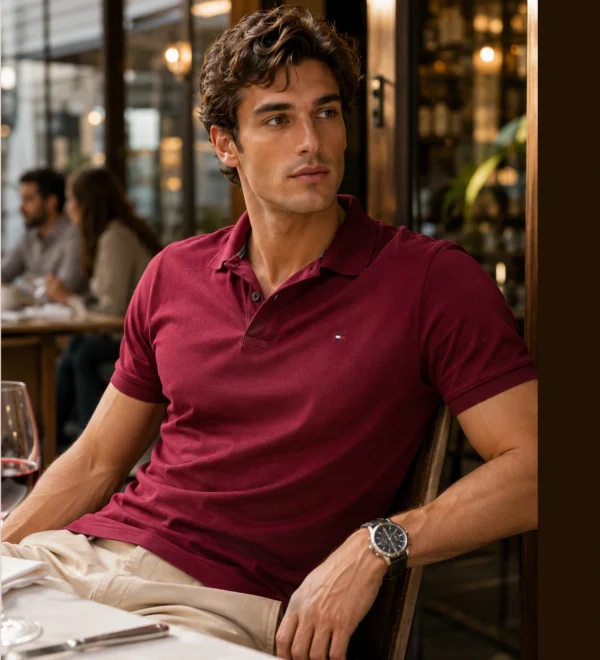 polo tommy hilfiger hombre