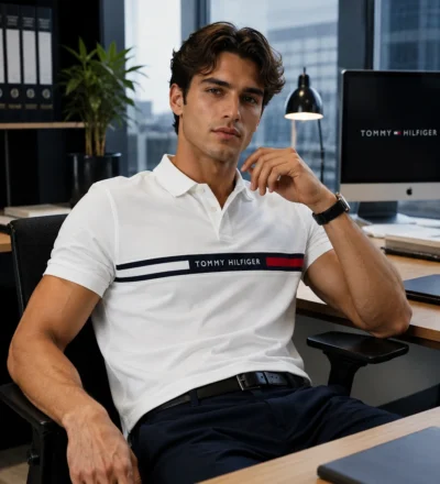 polo tommy hilfiger hombre