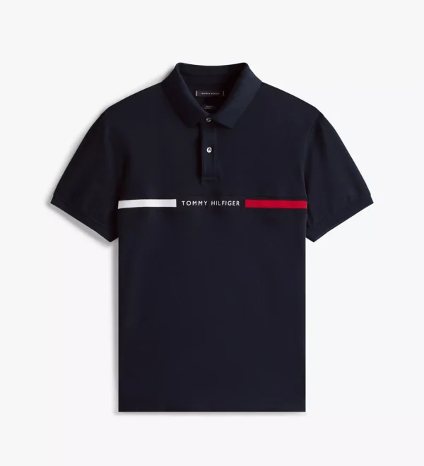 Polo Tommy Hilfiger Embroidered Stripe