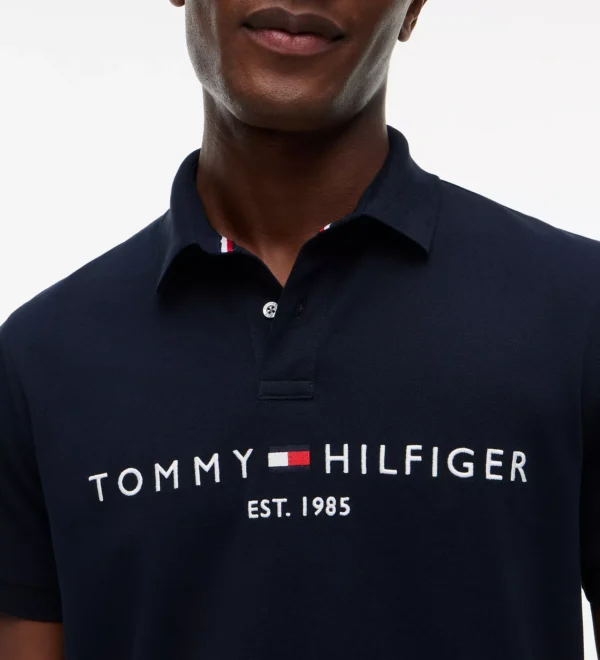 Polo Tommy Hilfiger Logo Bordado