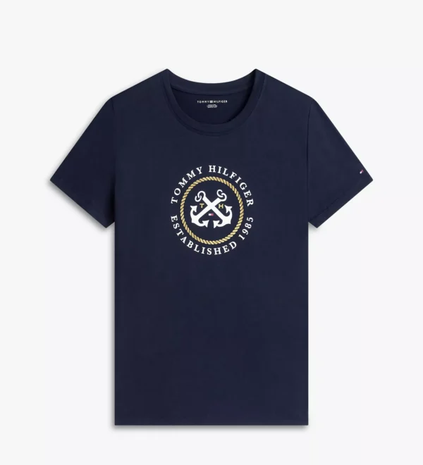 Camiseta Tommy Hilfiger Mujer Anchor Logo
