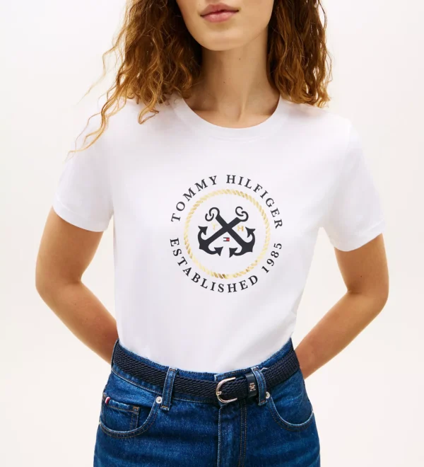 camiseta tommy hilfiger mujer