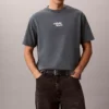 Camiseta Calvin Klein Hombre - Logo Graphic Relaxed