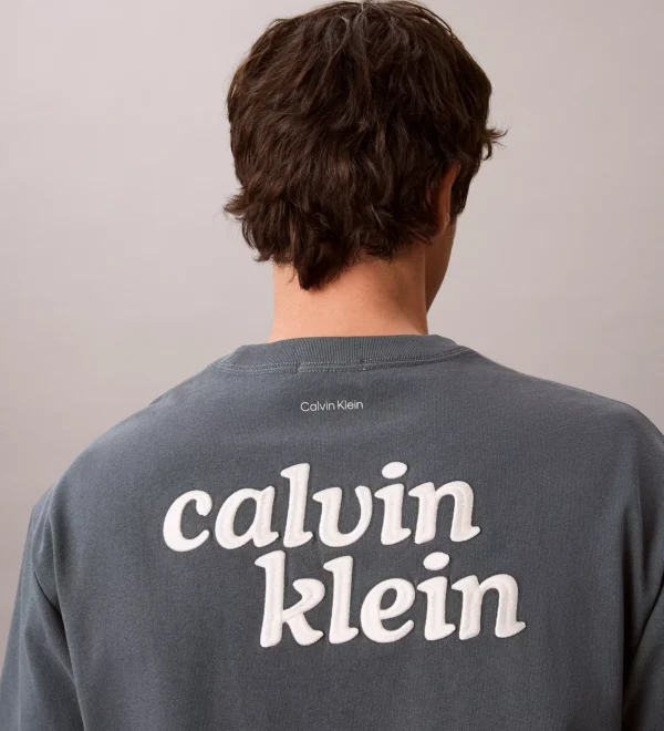 Camiseta Calvin Klein Hombre - Logo Graphic Relaxed