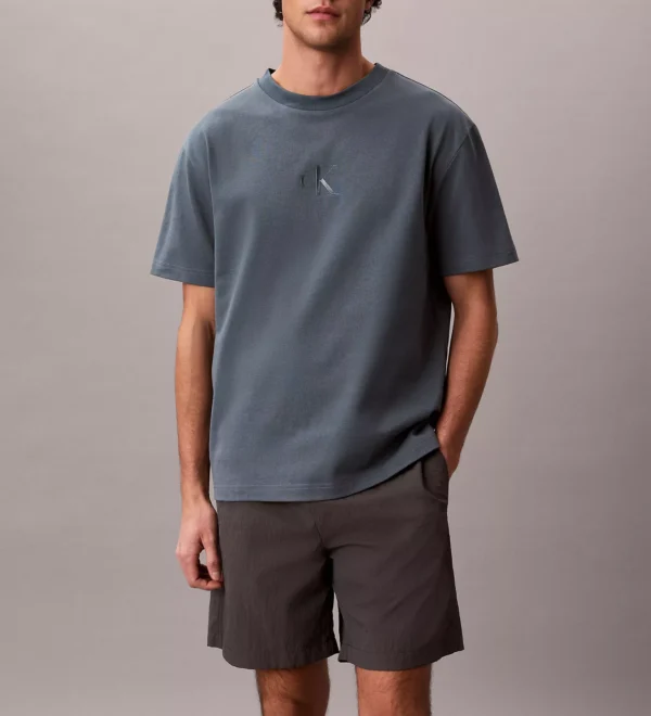 Camiseta Calvin Klein Hombre - Liquid Monologo Graphic