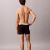 Boxers Calvin Klein Algodón Stretch Metallic - Paquete de 3