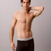 Boxers Calvin Klein Algodón Stretch Metallic - Paquete de 3
