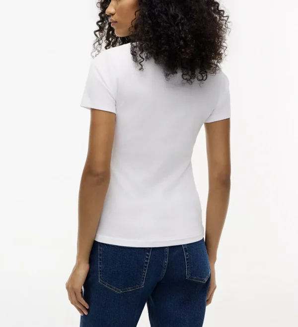 Camiseta Tommy Hilfiger Mujer. Cuello en V